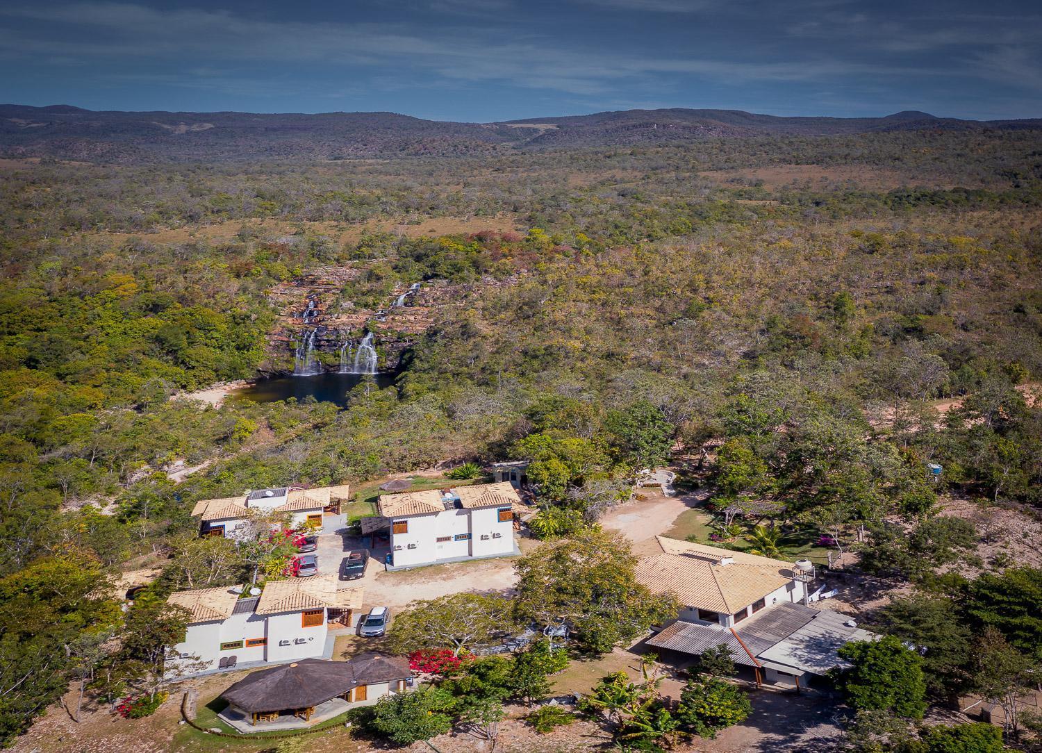 Pousada Cachoeira Poco Encantado Alto Paraiso de Goias Exterior photo