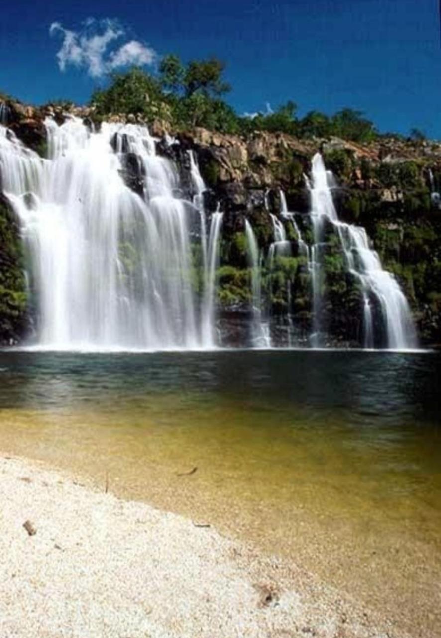 Pousada Cachoeira Poco Encantado Alto Paraiso de Goias Exterior photo